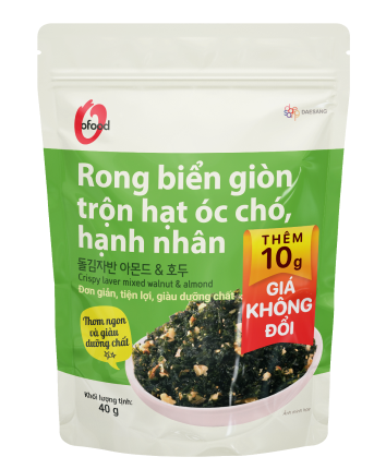 RONG BIỂN GIÒN TRỘN ÓC CHÓ, HẠNH NHÂN