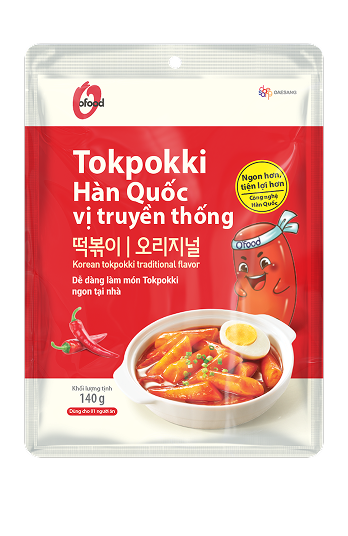 TOKPOKKI HÀN QUỐC GÓI VỊ TRUYỀN THỐNG