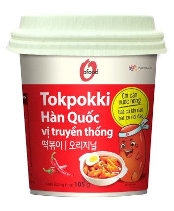 TOKPOKKI HÀN QUỐC CỐC VỊ TRUYỀN THỐNG