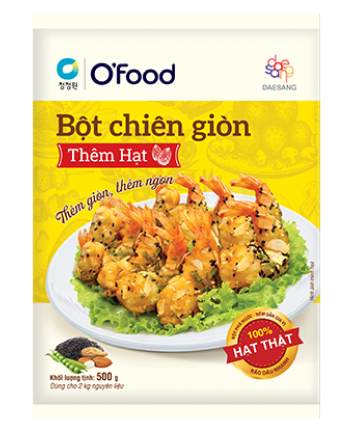 Bột chiên giòn Thêm Hạt O'food