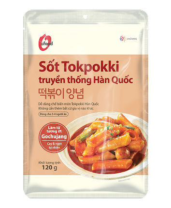 SỐT TOKPOKKI VỊ TRUYỀN THỐNG HÀN QUỐC