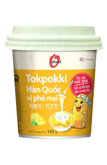TOKPOKKI HÀN QUỐC CỐC VỊ PHÔ MAI