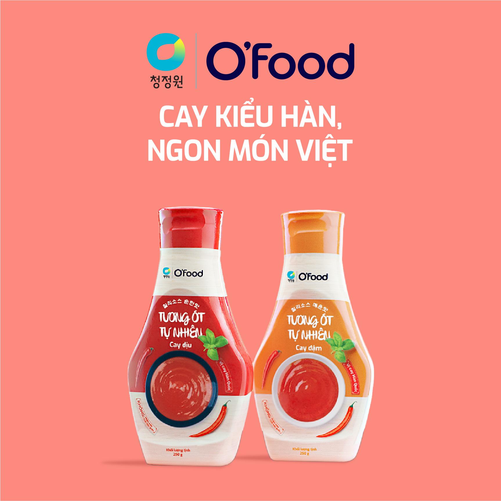 Có tương ớt tự nhiên O'Food, món Việt nào cũng ngon!