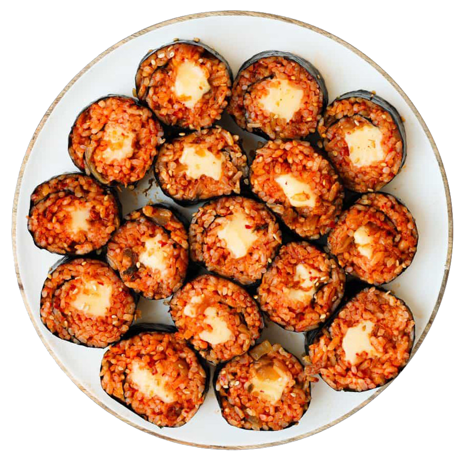 Kimbap kimchi phô mai đơn giản mà ngon đỉnh