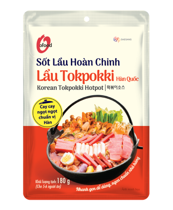 Sốt lẩu hoàn chỉnh Lẩu Tokpokki