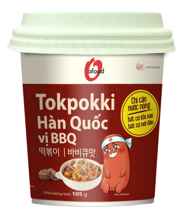 TOKPOKKI HÀN QUỐC CỐC VỊ BBQ