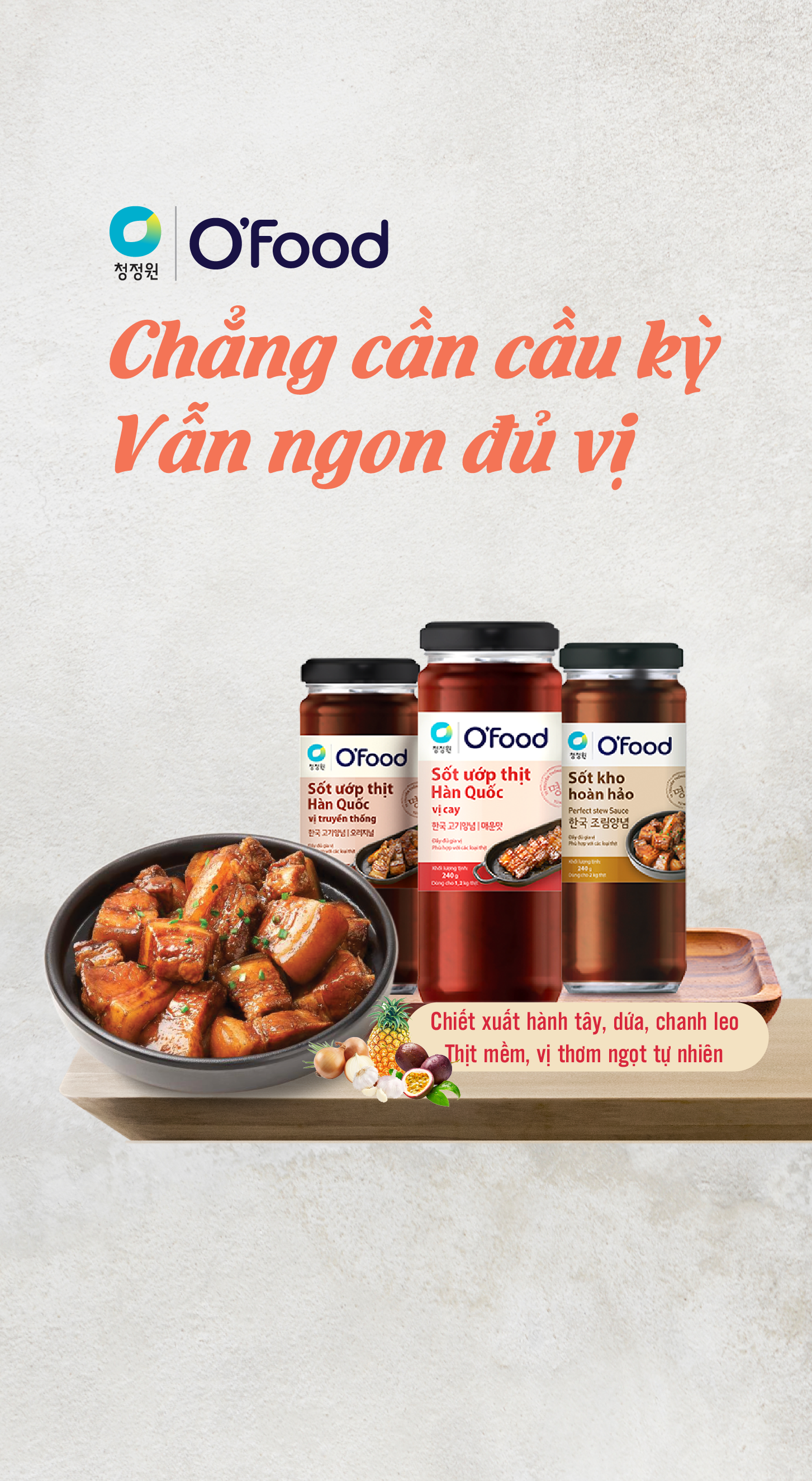 Sốt thịt O'food
