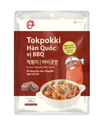 TOKPOKKI HÀN QUỐC GÓI VỊ BBQ