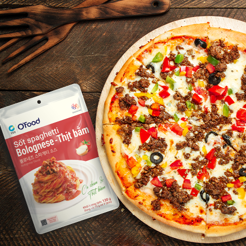 PIZZA SỐT THỊT BẰM