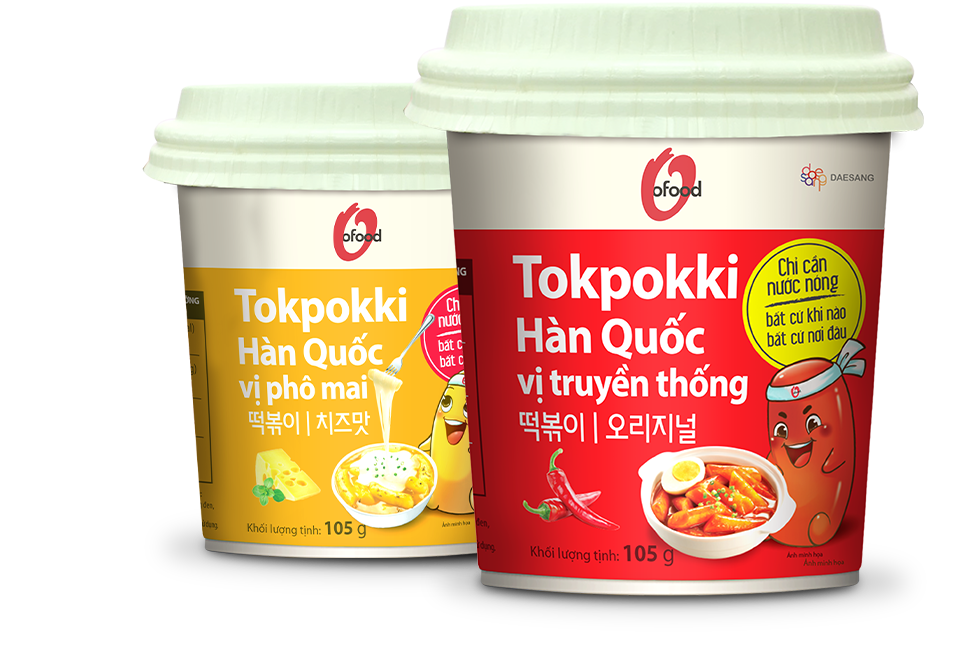 Tokbokki Hàn Quốc vị truyền thống