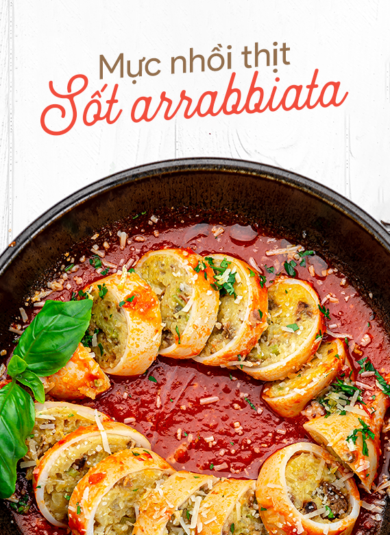 SỐT SPAGHETTI ARRABBIATA VỊ CAY - THƠM NGON CHUẨN Ý