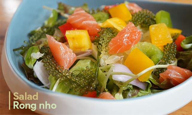 RONG NHO TÁCH NƯỚC O'FOOD - GIÒN NGON GIÀU DINH DƯỠNG TỪ NGUỒN RONG NHO CHẤT LƯỢNG