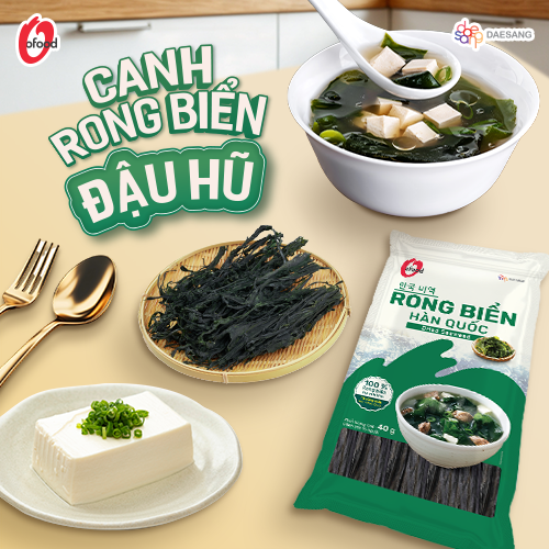 CANH RONG BIỂN ĐẬU HŨ CANH RONG BIỂN ĐẬU HŨ
