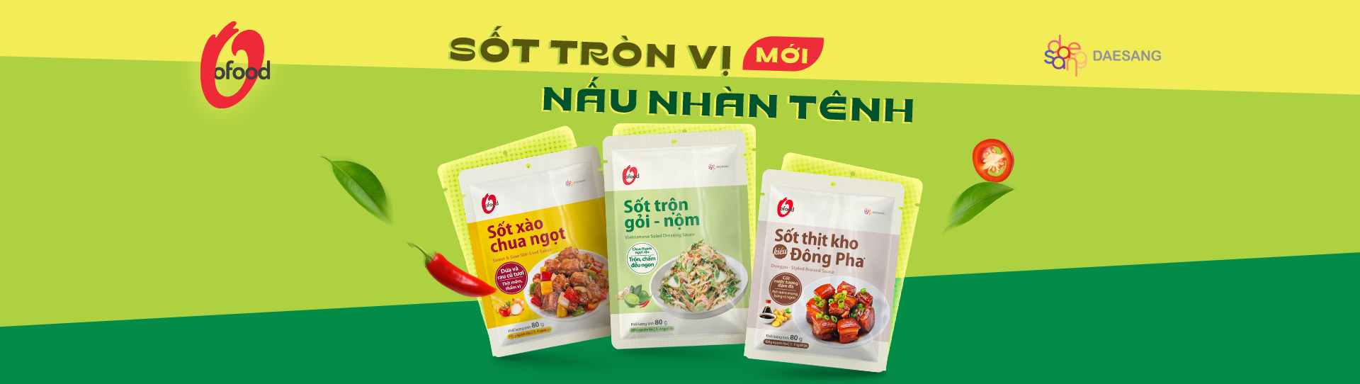 SỐT TRÒN VỊ - NẤU NHÀN TÊNH CHO MÓN VIỆT