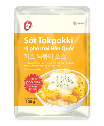 SỐT TOKPOKKI HÀN QUỐC VỊ PHÔ MAI