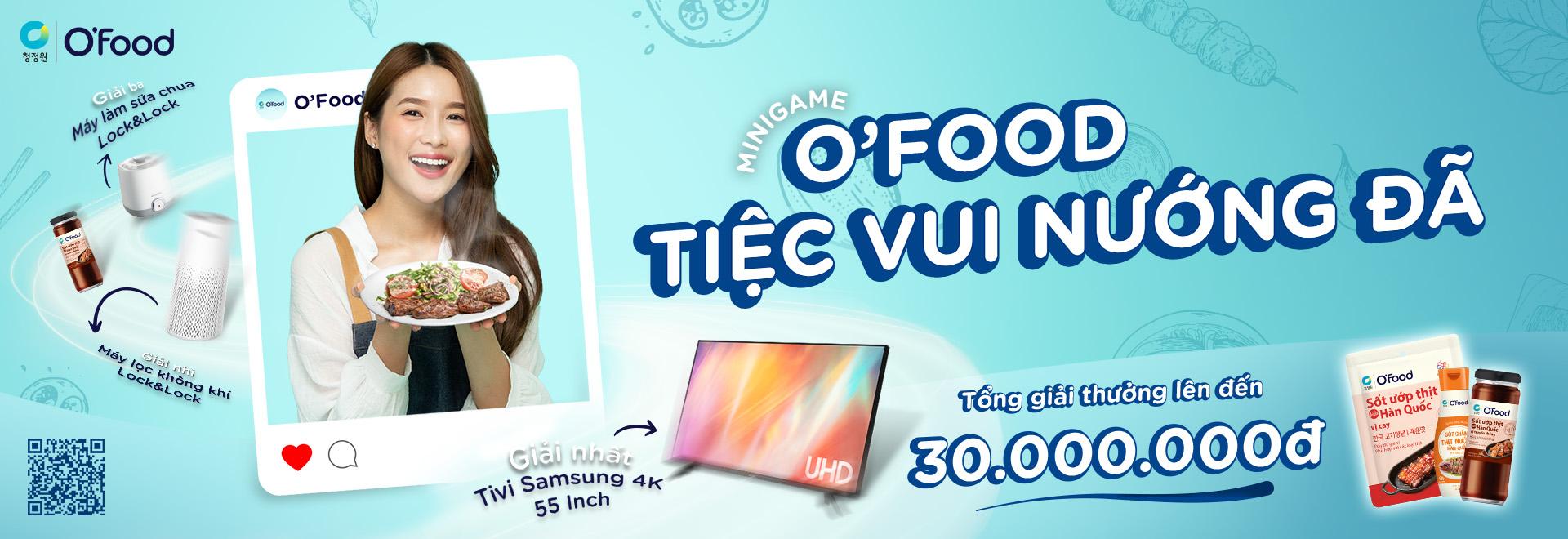 MINIGAME TIỆC VUI NƯỚNG ĐÃ - RINH QUÀ 30 TRIỆU ĐỒNG