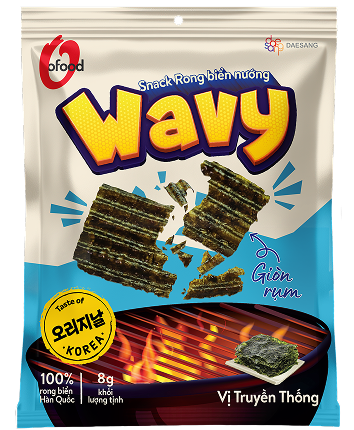 Snack rong biển nướng Wavy vị truyền thống
