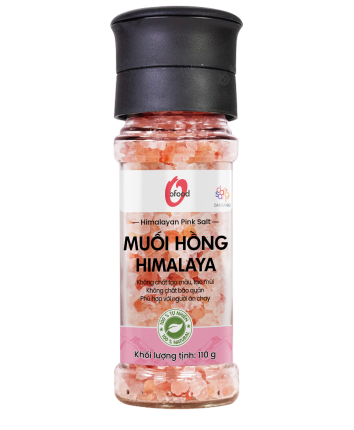 Muối hồng Himalaya O'Food