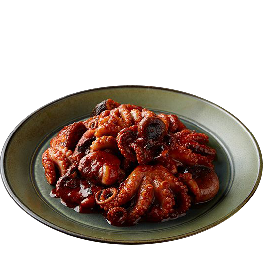 Bạch tuộc xào cay Hàn Quốc