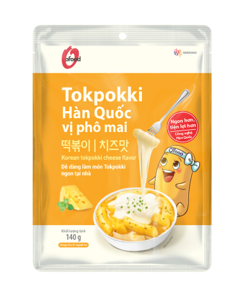 TOKPOKKI HÀN QUỐC GÓI VỊ PHÔ MAI