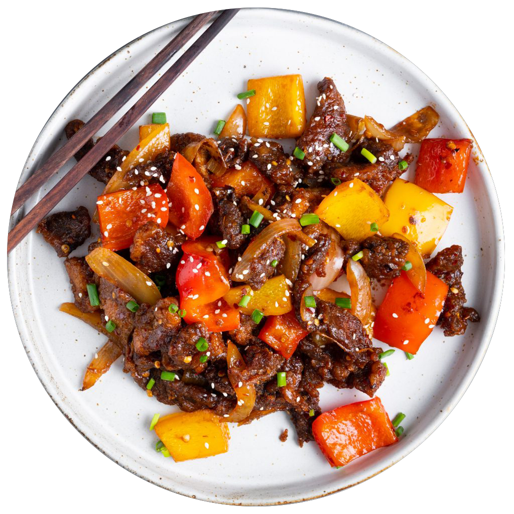 Thịt bò xào sốt cay Hàn Quốc